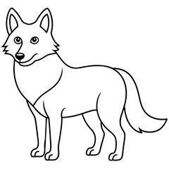 cartoon fox terrier