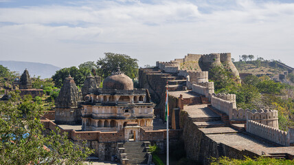 Kumbhalgarh Fort is a Mewar fortress on the westerly range of Aravalli Hills, in the Rajsamand District of Rajasthan state in India.