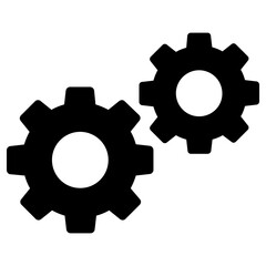 machine  icon, simple vector design