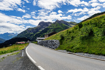 Straßen im Vorarlberg