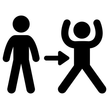 jumping jack  icon, simple vector design