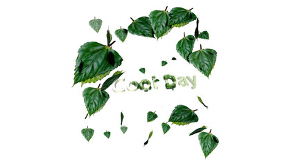 leaves With Text Cool day
