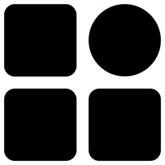 differentiation  icon, simple vector design