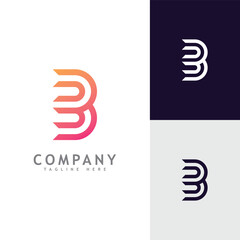 D letter icon design template, Icon Vector Template elements, Modern, Corporate