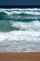 tide next to a beach
