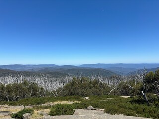 Mountain view in Lake Mountain, Australia