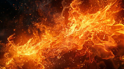 Artistic rendering of a digital inferno, where flames of innovation burn too bright and consume their creations,