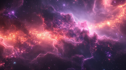 Whispers of the Universe: A Romantic Wallpaper Where Stars Dance in Soft Focus