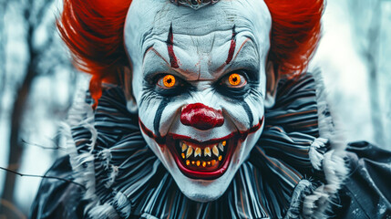 The Fiery Gaze of a Mischievous Jester