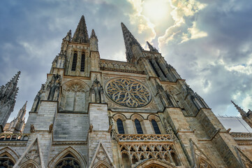 The Cathedral of Saint Andrew of Bordeaux is a Gothic-style cathedral church located in the French...