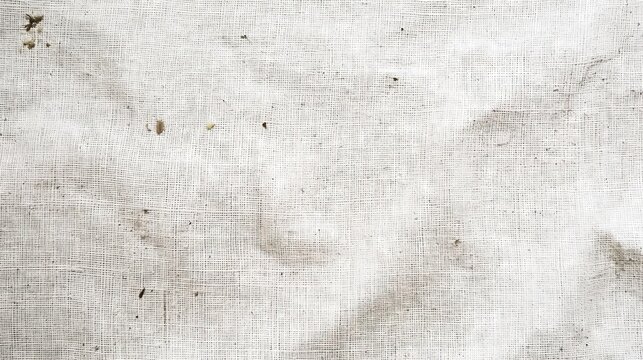Rustic Elegance White Canvas Texture Cardboard Paper Packing Texture Background