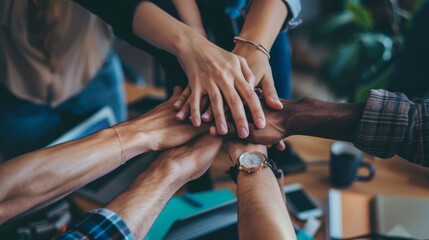 Fostering synergistic teamwork in a contemporary office setting for enhanced collaboration