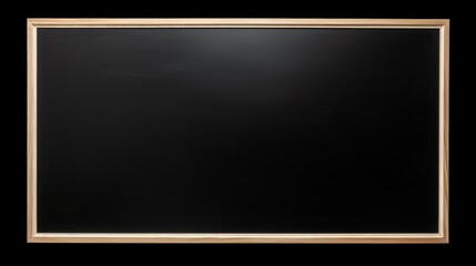 Blank and spotless chalkboard, perfect for writing