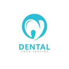 Dental Concept Logo Design Template