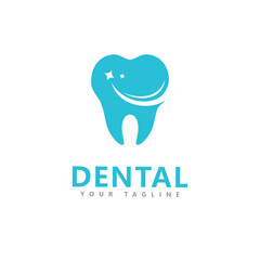 Dental Concept Logo Design Template