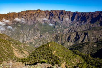 National Park Caldera de Taburiente, Island La Palma, Canary Islands, Spain, Europe.