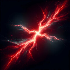 background with red and yellow lights,fire, light, lighting,red, yellow, illustration, Ai generated 