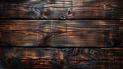 Aged Wooden Planks The Art of Weathering Generative AI