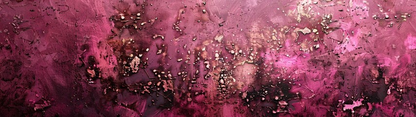 Abstract Expressionism A Pink and Purple Canvas Generative AI