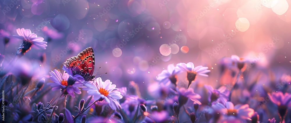 Poster butterfly, where do you go? a journey through the field of dreams generative ai