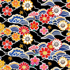 Japan style pattern