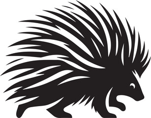 Porcupine SVG  Silhouette Design (81).eps