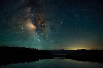 sky with stars