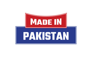 Made In Pakistan Seal Vector