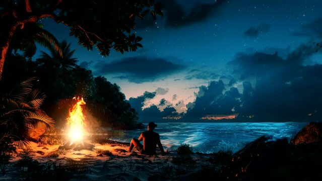 Island Escapade: Fighting to Survive in the Wilderness