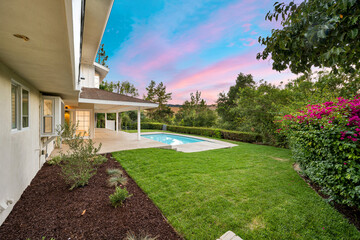 Luxurious Los Angeles remodeled residence with a pool