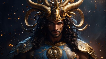 A man's zodiac sign in astrology
