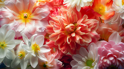 bouquet of red and yellow chrysanthemums