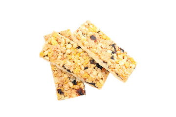 PNG,Granola Bars, isolated on white background