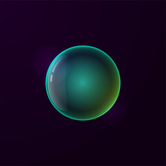 PNG balloons on a coral background. Vector flying balls. 
