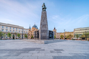 Miasto Łódź- widok na Plac Wolności. - 781922418