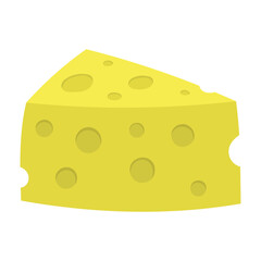 piece of cheese illustration