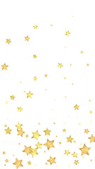 Magic stars vector overlay.  Gold stars scattered - 781931696