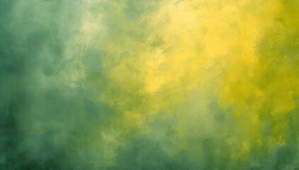 Obraz na płótnie Canvas Zielone tło grunge. Odrapana ściana, stara farba. Abstrakcyjny wzór, puste miejsce, przestrzeń