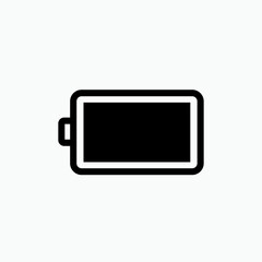 Battery Icon. Power, Energy Symbol. Applied for Design, Presentation, Website or Apps Elements.
