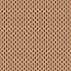 Peg board perforated texture background material with oval holes seamless pattern board vector illustration. Wall structure for working bench tools.