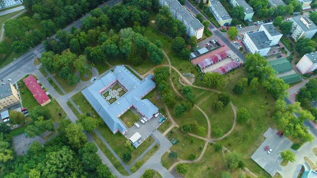Hospital Complex Biala Podlaska Zespol Szpitalny Aerial View Poland