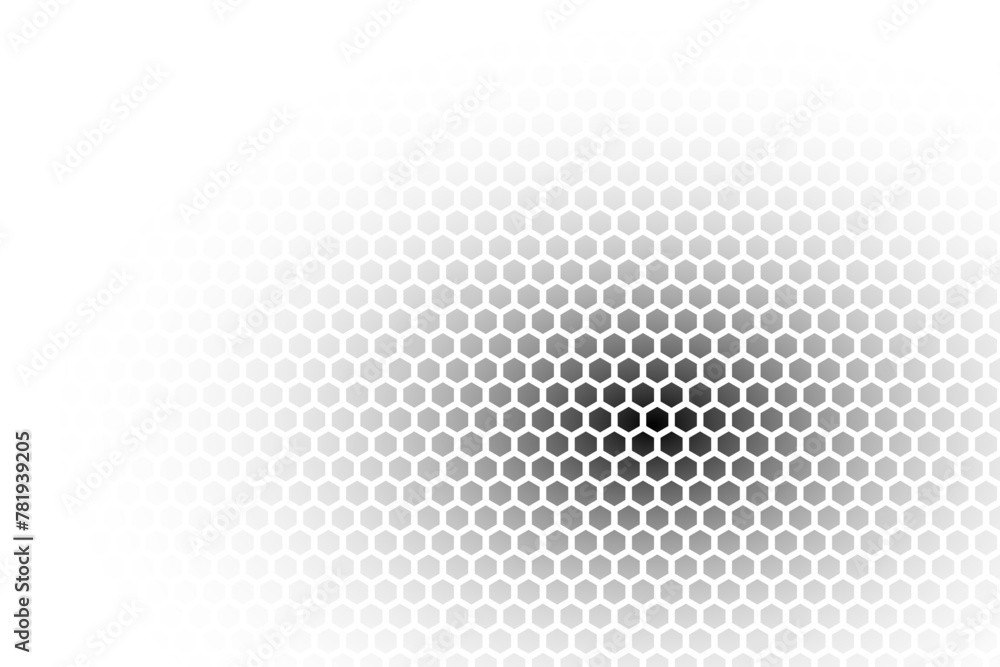 Poster abstract background consisting of hexagonal shapes with vanishing effect and transparency. backgroun