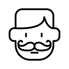 Mustache icon