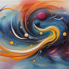 abstract background with water