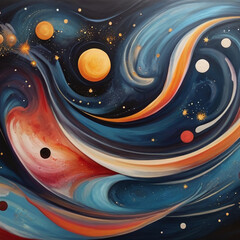 Cosmic Rhapsody: Harmony Amidst Chaos