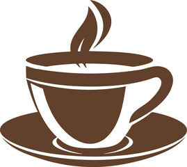 Cup of Coffee and Chocolate: A Warm Morning Beverage in Vector Illustration