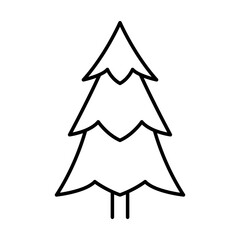 Christmas tree icon