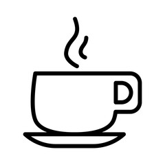 Hot coffee icon