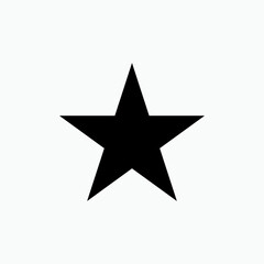 Star, Basic Shapes Icon. Geometric Forms Symbol. 