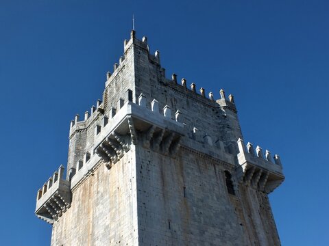 Historic castle tower in Beja, Alentejo - Portugal